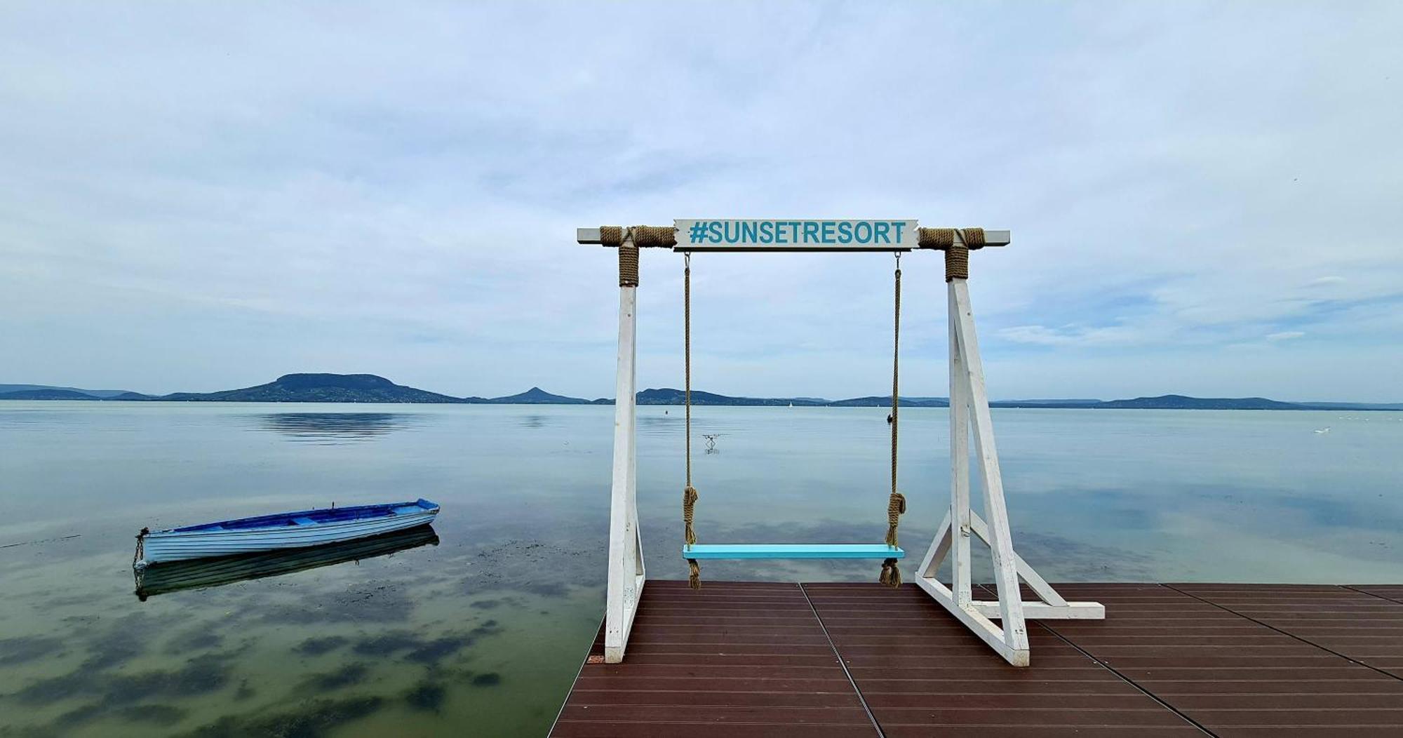 Fonyód Sunset Resort - Lakeside Apartment المظهر الخارجي الصورة
