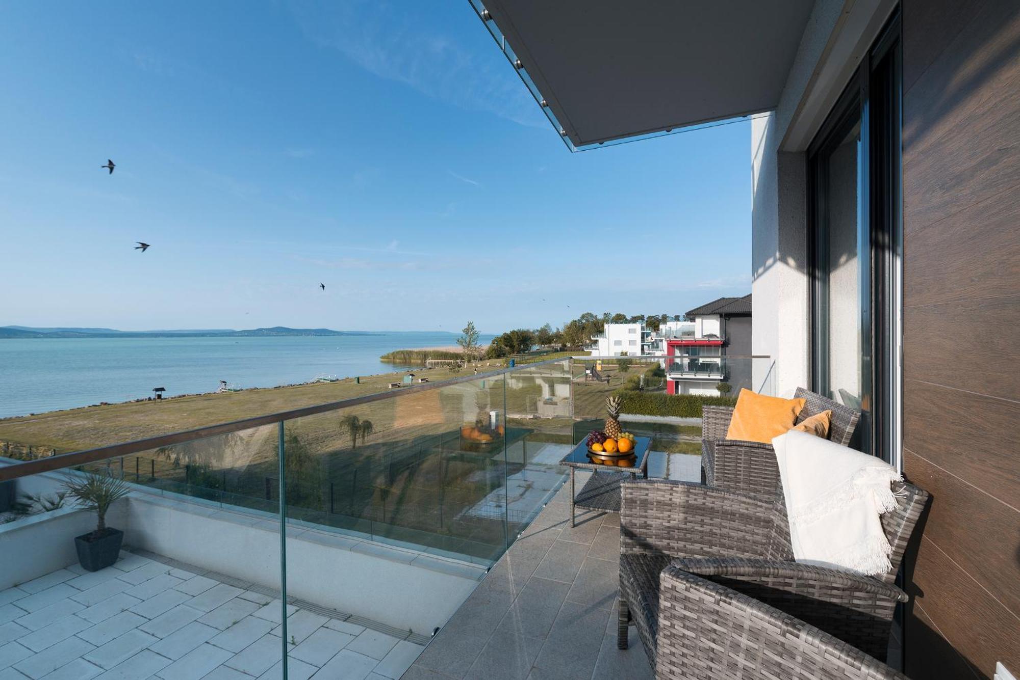 Fonyód Sunset Resort - Lakeside Apartment المظهر الخارجي الصورة